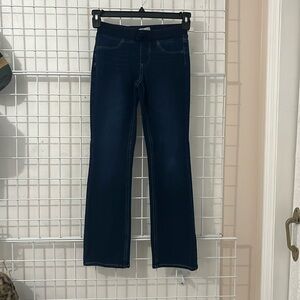 Girl’s size cotton stretch boot cut “jeans”